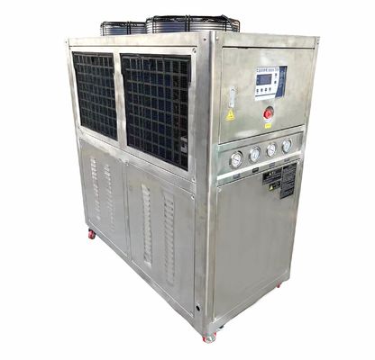 Μηχανή ψύξης νερού από ανοξείδωτο χάλυβα JLSB-10HP Ανθεκτική σε οξέα και αλκαλία χαμηλής θερμοκρασίας