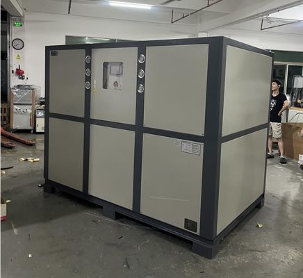 JLSS-60HP 480V βιομηχανικός ψυκτικός μηχανισμός ψύξης με νερό με συμπυκνωτή βρόχων τύπου