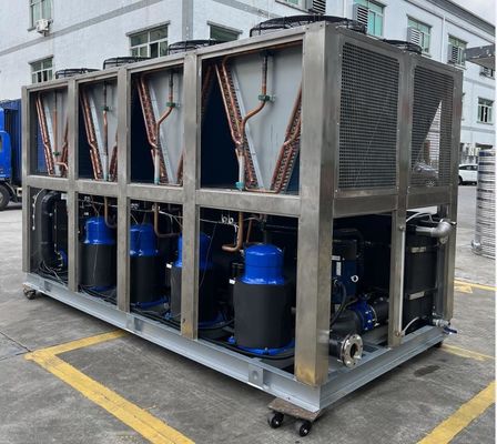 JLSF-100A Σταθερός αξιόπιστος βιομηχανικός ψυγείο με ψύξη αέρα 380V 415V 50Hz