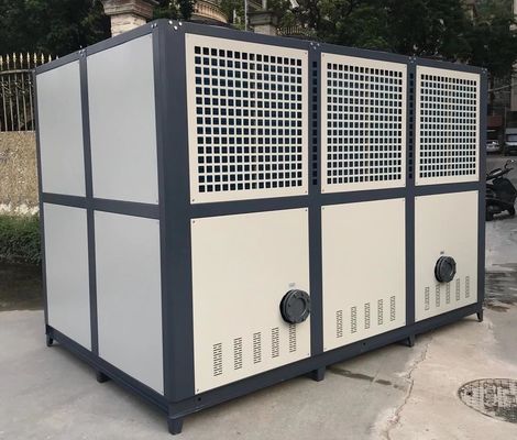 70TR Βιομηχανική ψύξη αέρα ψύκτη νερού τύπος βίδα κυκλοφορίας