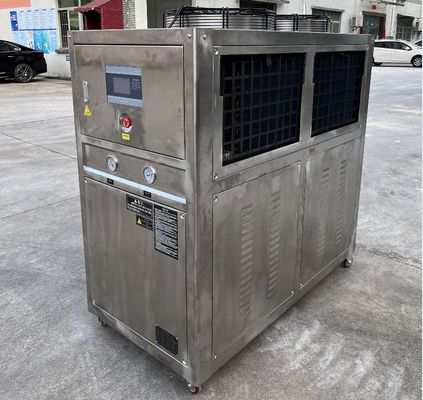 JLSB-6HP Scroll Ατσάλινο ψυγείο νερού με ελεγκτή μικροεπεξεργαστή PLC
