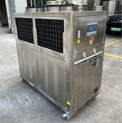 JLSB-6HP Scroll Ατσάλινο ψυγείο νερού με ελεγκτή μικροεπεξεργαστή PLC