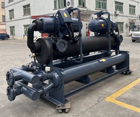 JLSW-200D 60dB R22 ψυγείο βίδας ψύξης με νερό για μεγάλα εμπορικά κτίρια εύκολη συντήρηση