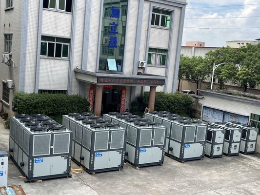 JLSF-100HP ψυγείο νερού με ψύξη αέρα Δανία Danfoss Συμπυκνωτής κυλίνδρων R410A