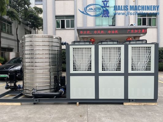 JLSF-75HP Chiller Αεροψυγμένο Αεροψυγμένο ολοκληρωμένο ψυγείο κυλίνδρων