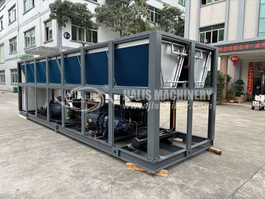 JLSF-200D Χειροψυγμένο ψυγείο βίδας CPP Φιλογραφική παραγωγή συσκευασίας