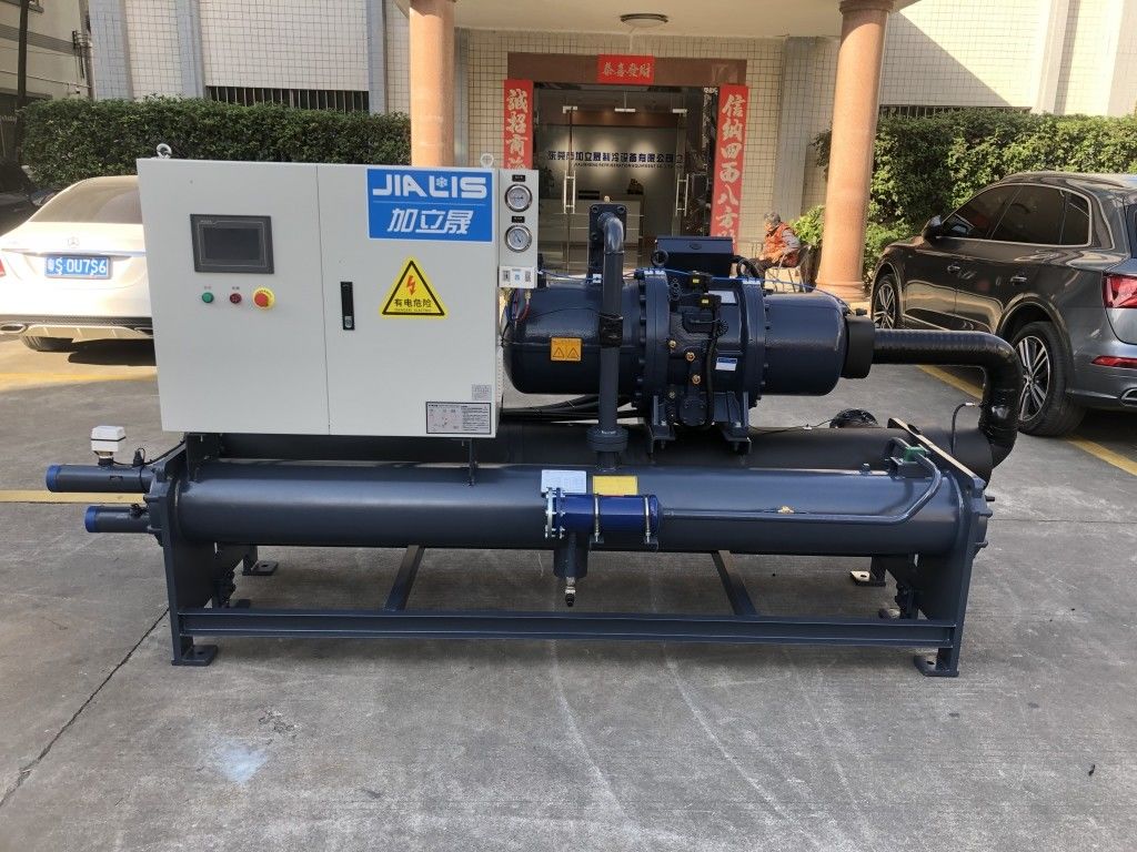 Bitzer / Hanbell Στροφώδης ψυγείο 380-415V 52.5kw συμπιεστής για ψύξη νερού Περιοχή θερμοκρασίας 5-35.C