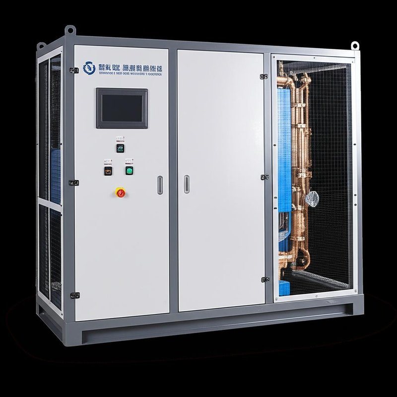 Phase Sequence Liquid Cooler Machine with High Protection System and Plate Heat Exchanger Evaporator