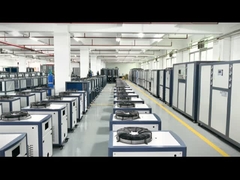 Μεγάλη επίδειξη εργοστασίου παραγωγής ψυκτικών